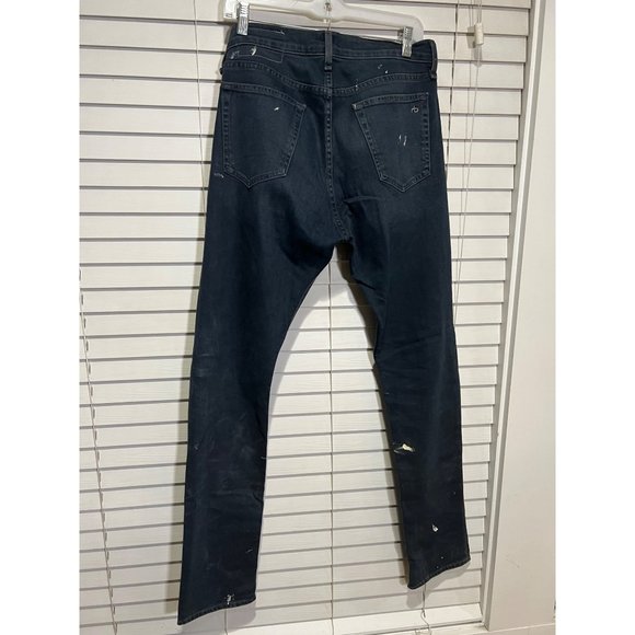 Rag & Bone  Fit 2 Paint Splatter Mens Jeans - Size 32x34 - Picture 4 of 5